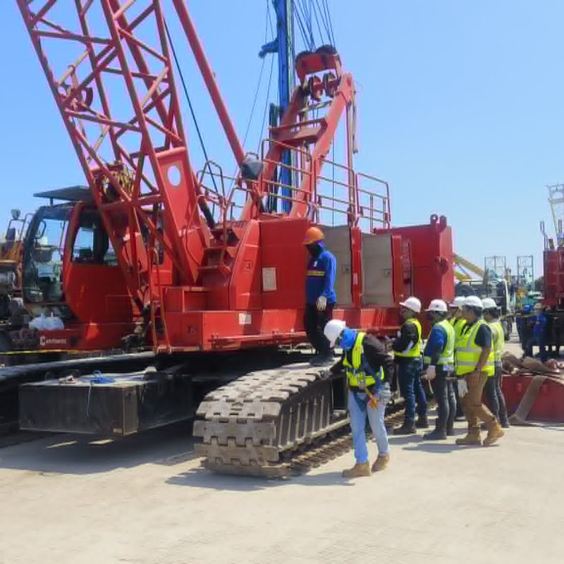 Crawler crane inspection training